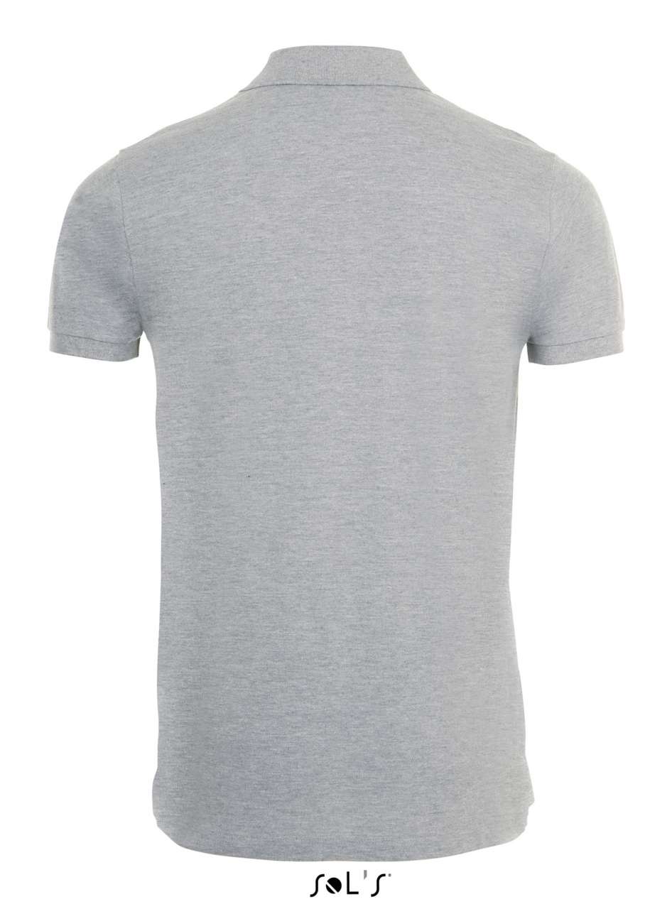 SOL'S PHOENIX MEN - COTTON-ELASTANE POLO SHIRT - Grey Melange - Additional