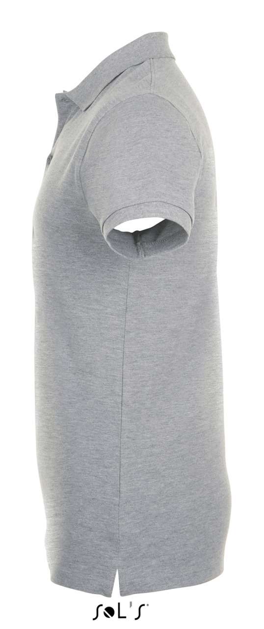 SOL'S PHOENIX MEN - COTTON-ELASTANE POLO SHIRT - Grey Melange - Additional