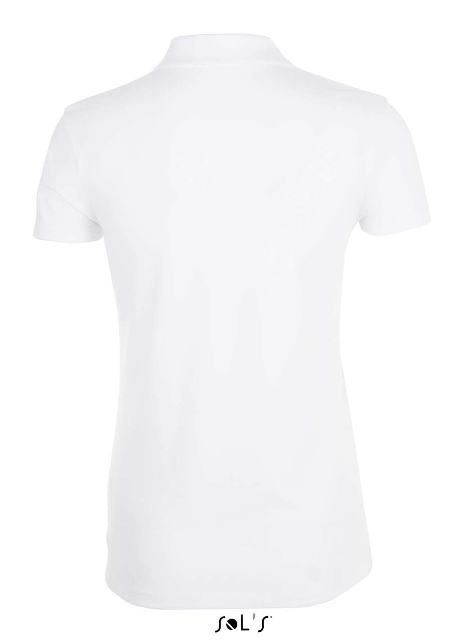 SOL'S PHOENIX WOMEN - COTTON-ELASTANE POLO SHIRT - White - Additional