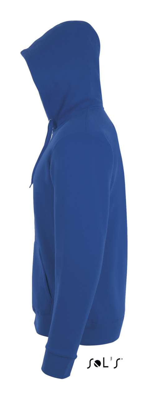 SOL'S STONE - UNISEX ZIP HOODIE - Royal Blue - Additional