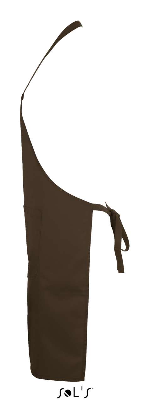 SOL'S GRAMERCY - LONG APRON WITH POCKET - Chocolate - Additional