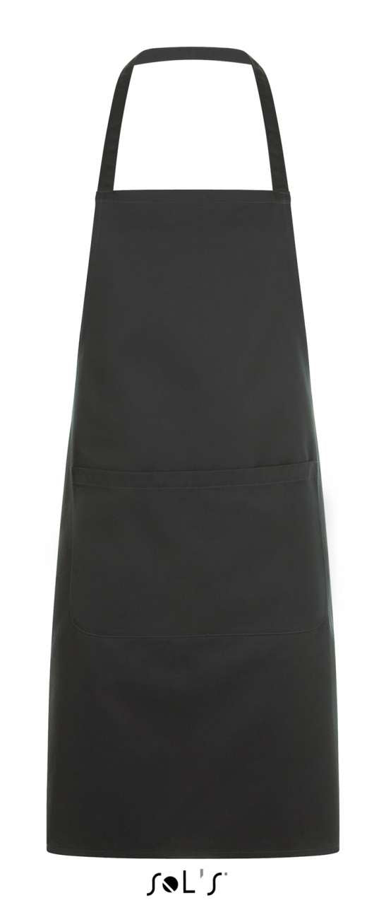 SOL'S GRAMERCY - LONG APRON WITH POCKET - Dark Grey - Main