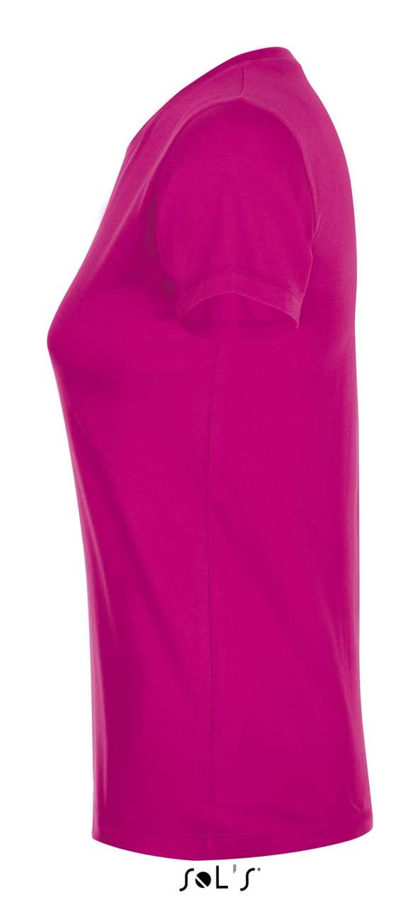 SOL'S REGENT WOMEN - ROUND COLLAR T-SHIRT - Fuchsia - Additional