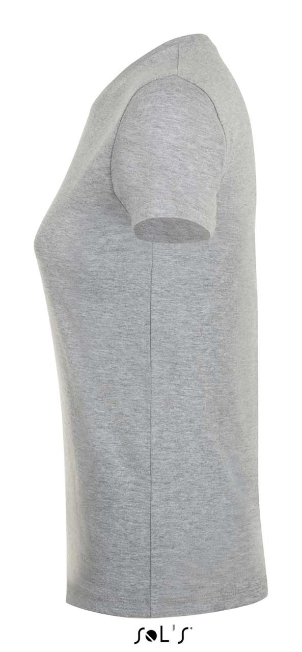 SOL'S REGENT WOMEN - ROUND COLLAR T-SHIRT - Grey Melange - Additional