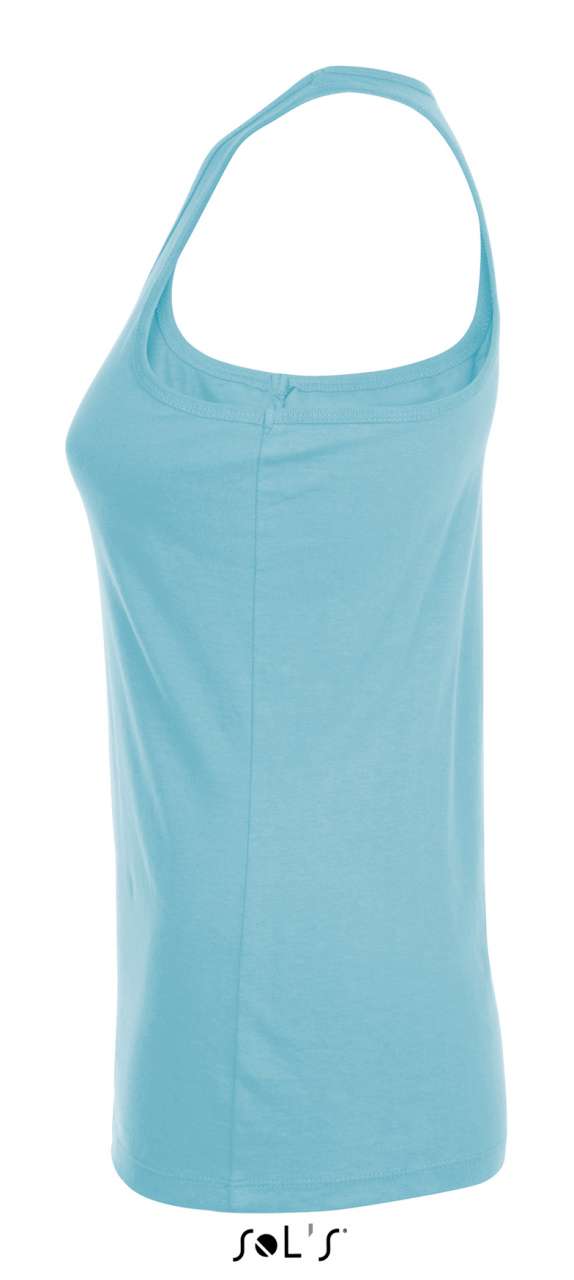 SOL'S JUSTIN WOMEN - RACERBACK TANK TOP - Atoll Blue - Additional