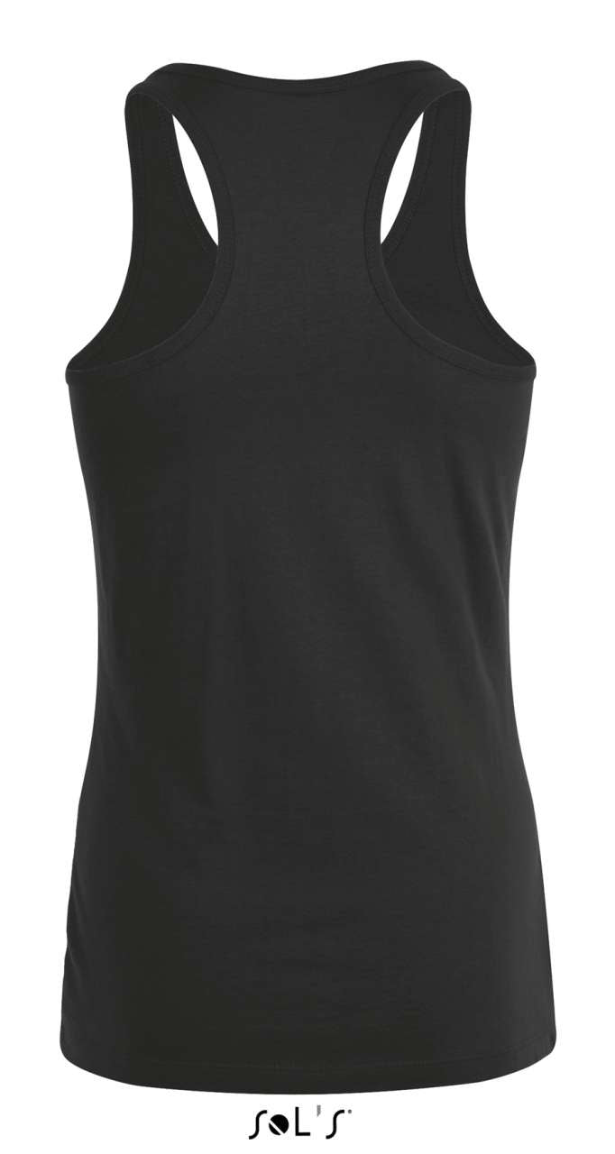 SOL'S JUSTIN WOMEN - RACERBACK TANK TOP - Deep Black - Additional