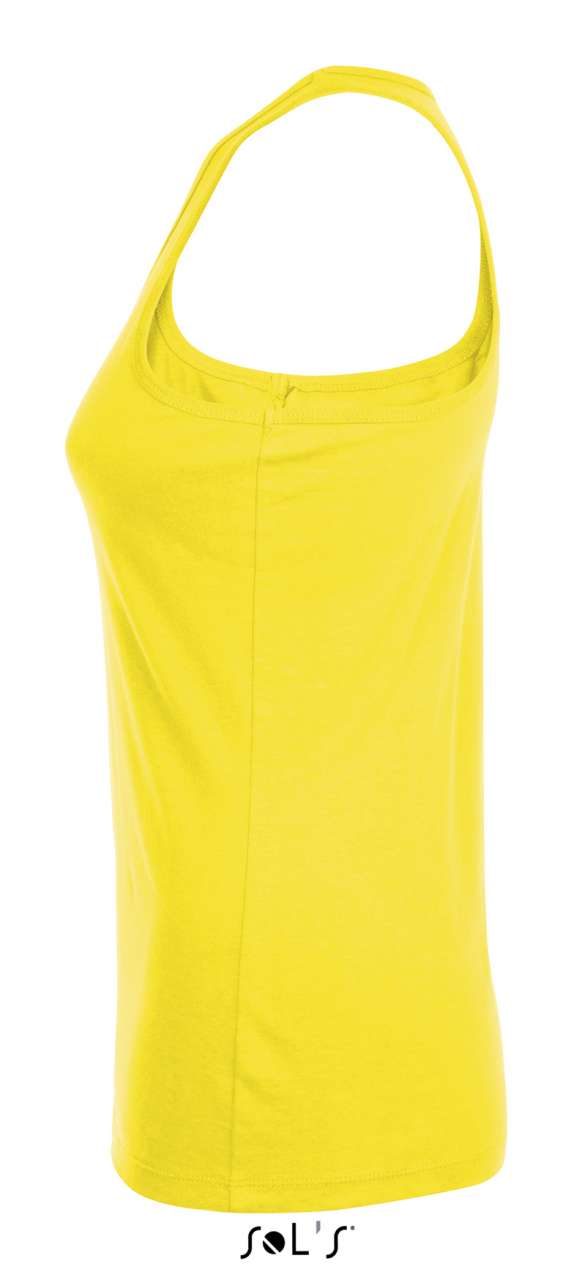 SOL'S JUSTIN WOMEN - RACERBACK TANK TOP - Lemon - Additional
