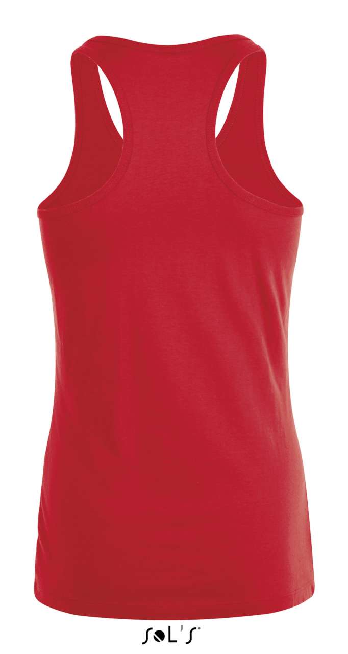SOL'S JUSTIN WOMEN - RACERBACK TANK TOP - Red - Additional