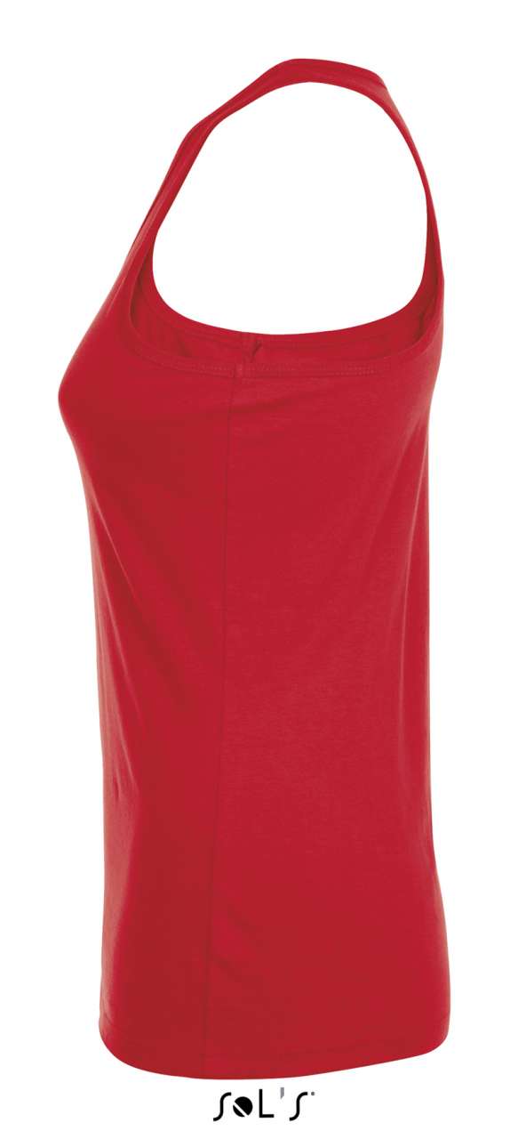 SOL'S JUSTIN WOMEN - RACERBACK TANK TOP - Red - Additional