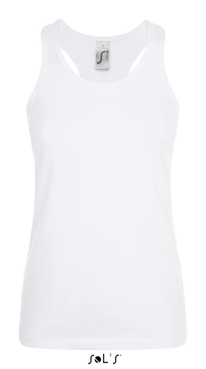 SOL'S JUSTIN WOMEN - RACERBACK TANK TOP - White - Main