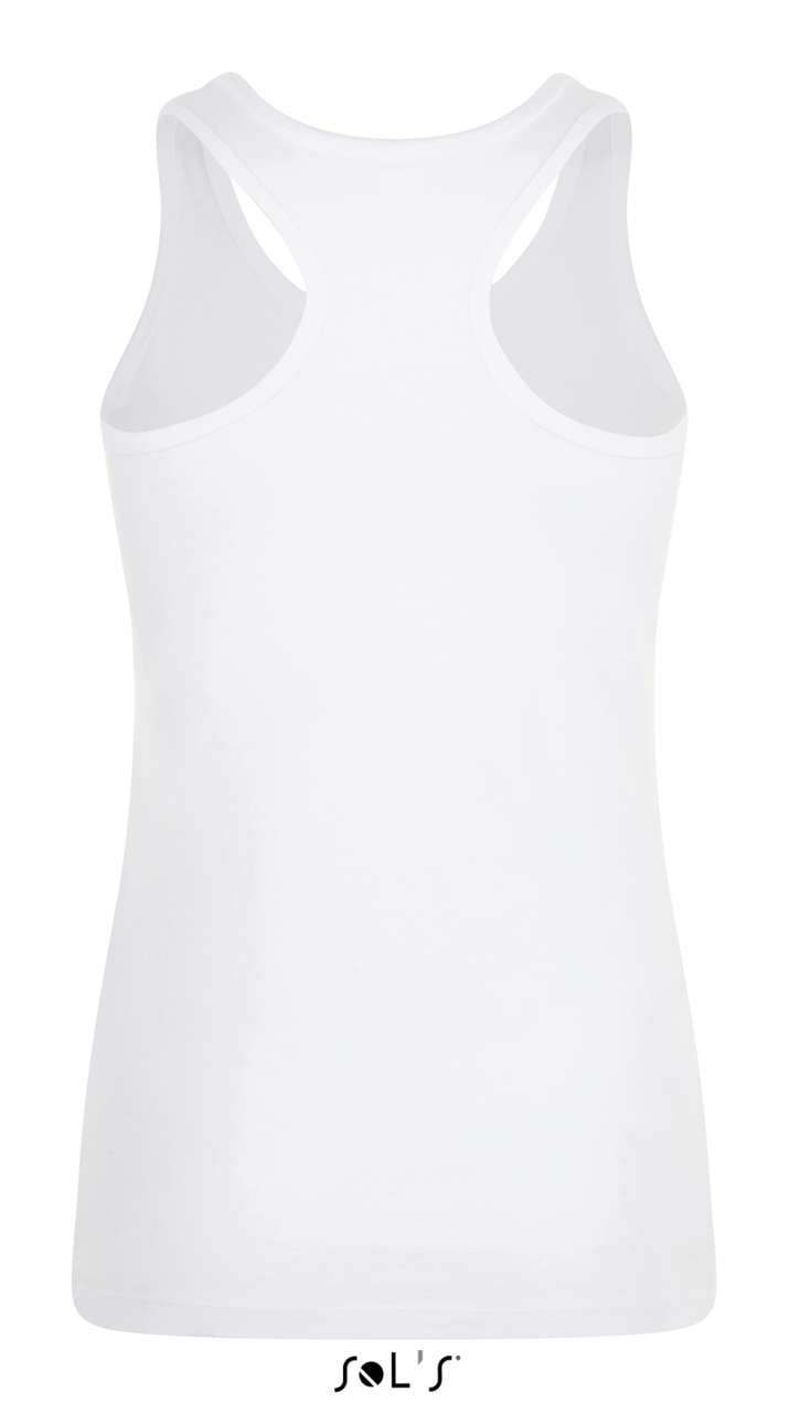 SOL'S JUSTIN WOMEN - RACERBACK TANK TOP - White - Additional