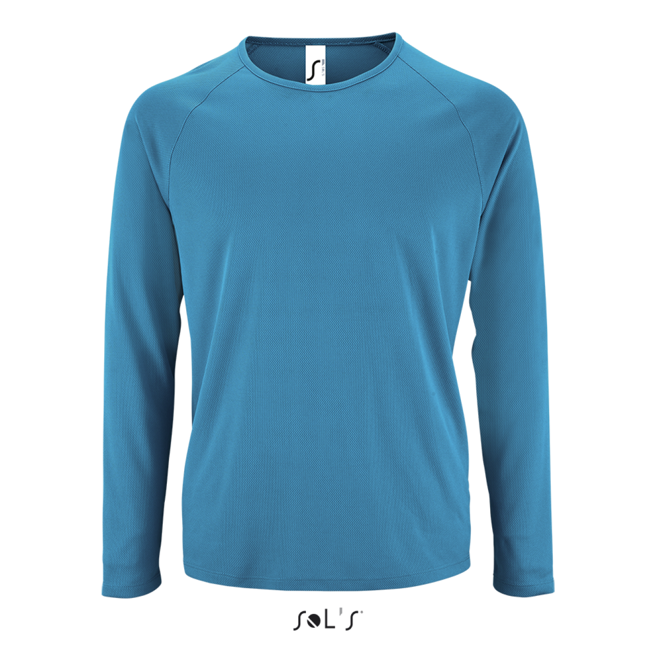 SOL'S SPORTY LSL MEN - LONG SLEEVE SPORTS T-SHIRT - Aqua - colorimageurl