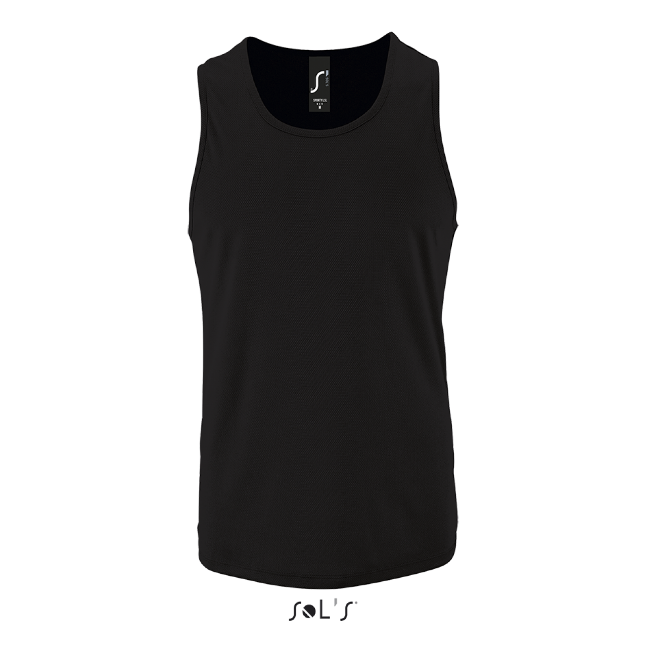 SOL'S SPORTY TT MEN - SPORTS TANK TOP - Black - colorimageurl