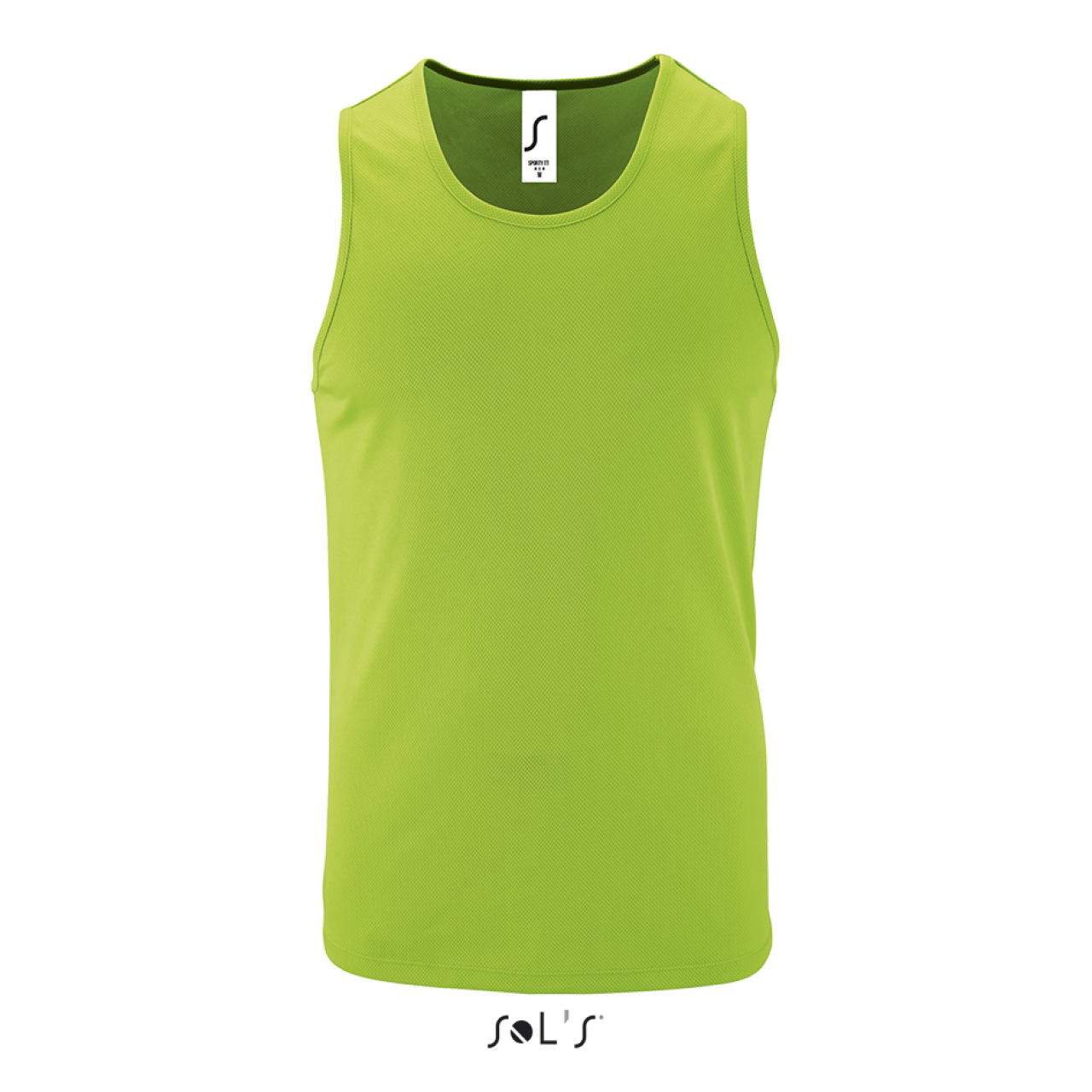 SOL'S SPORTY TT MEN - SPORTS TANK TOP - Neon Green - colorimageurl