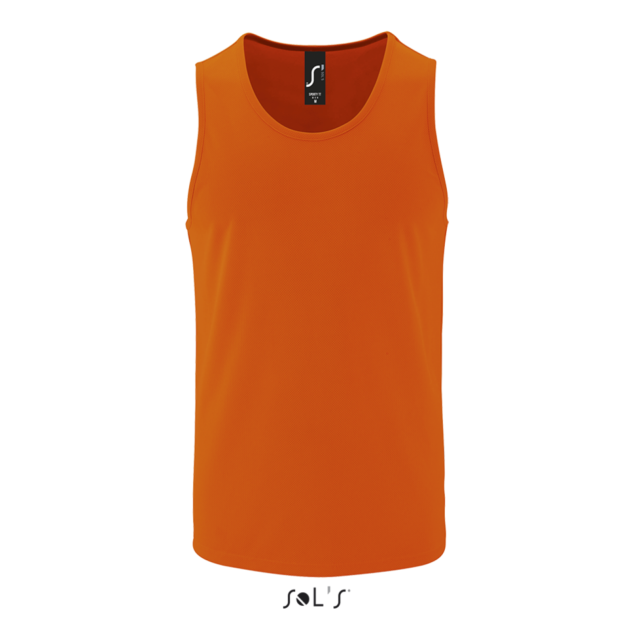 SOL'S SPORTY TT MEN - SPORTS TANK TOP - Neon Orange - colorimageurl