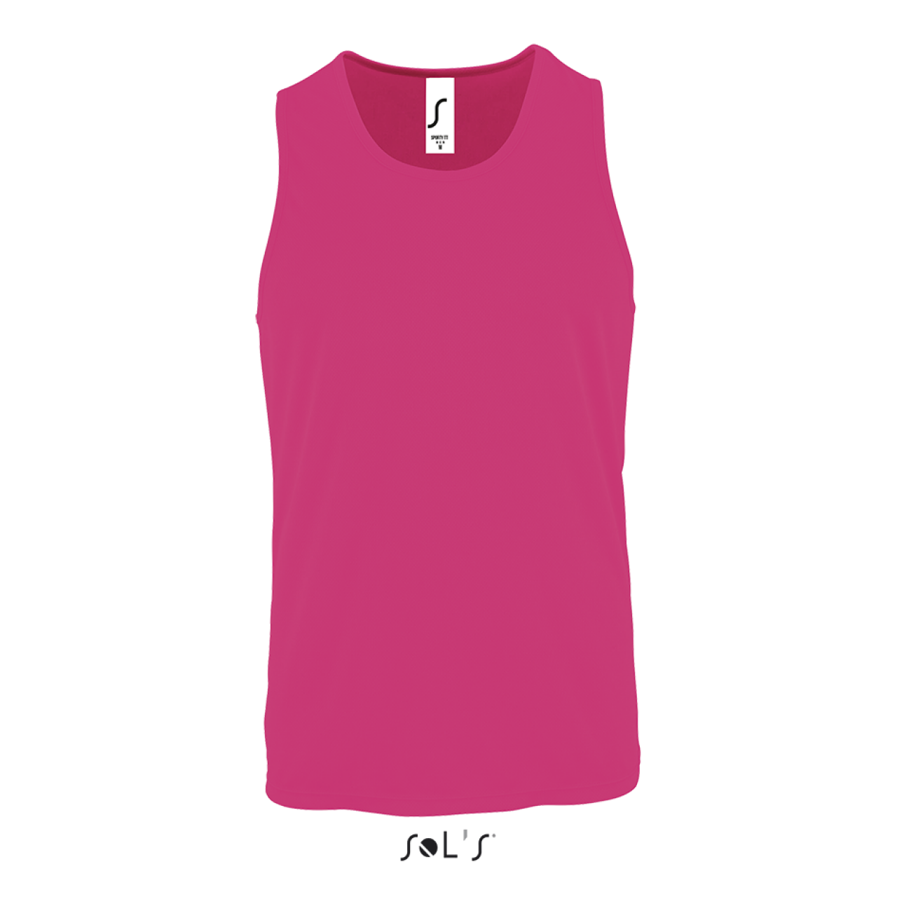 SOL'S SPORTY TT MEN - SPORTS TANK TOP - Neon Pink 2 - colorimageurl