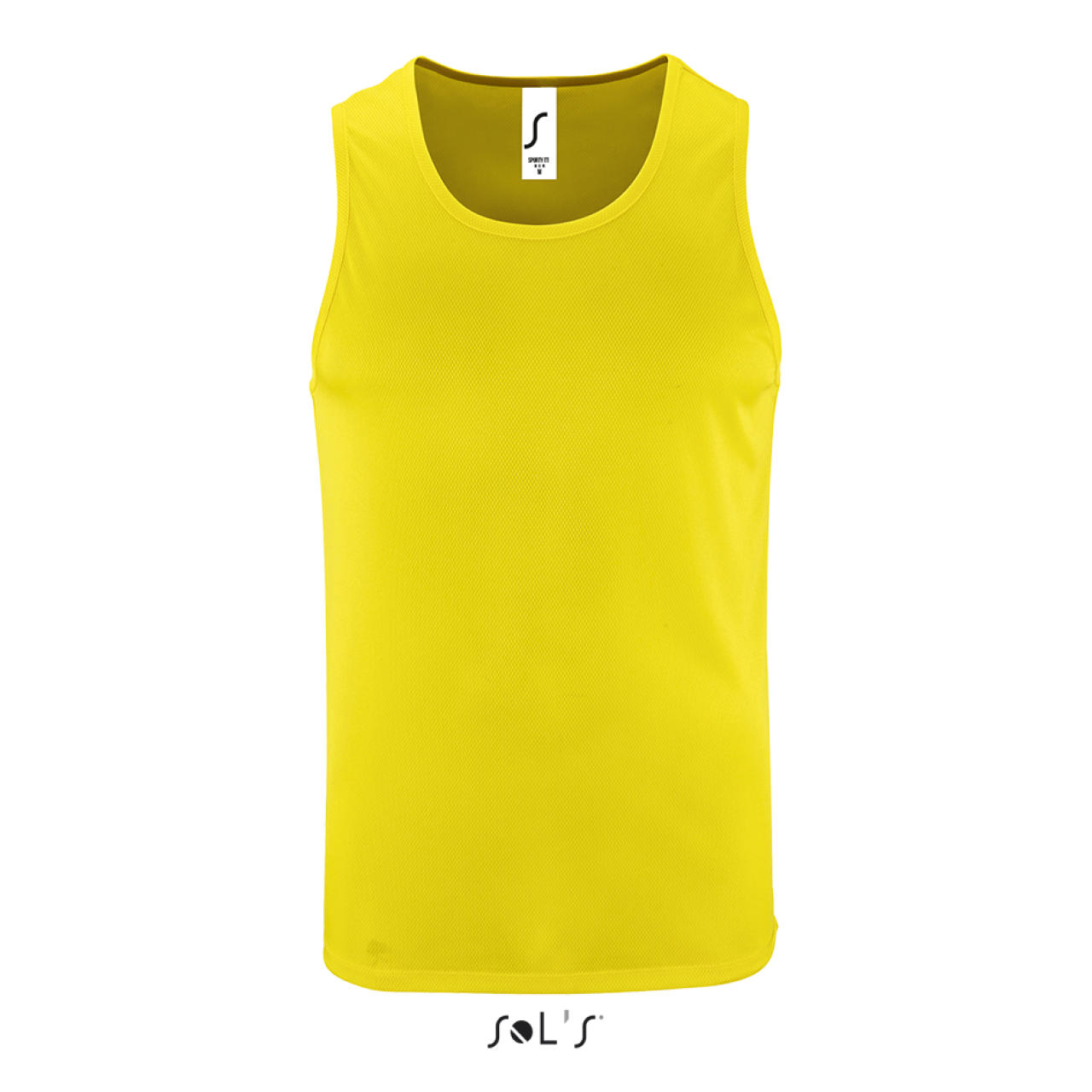 SOL'S SPORTY TT MEN - SPORTS TANK TOP - Neon Yellow - colorimageurl