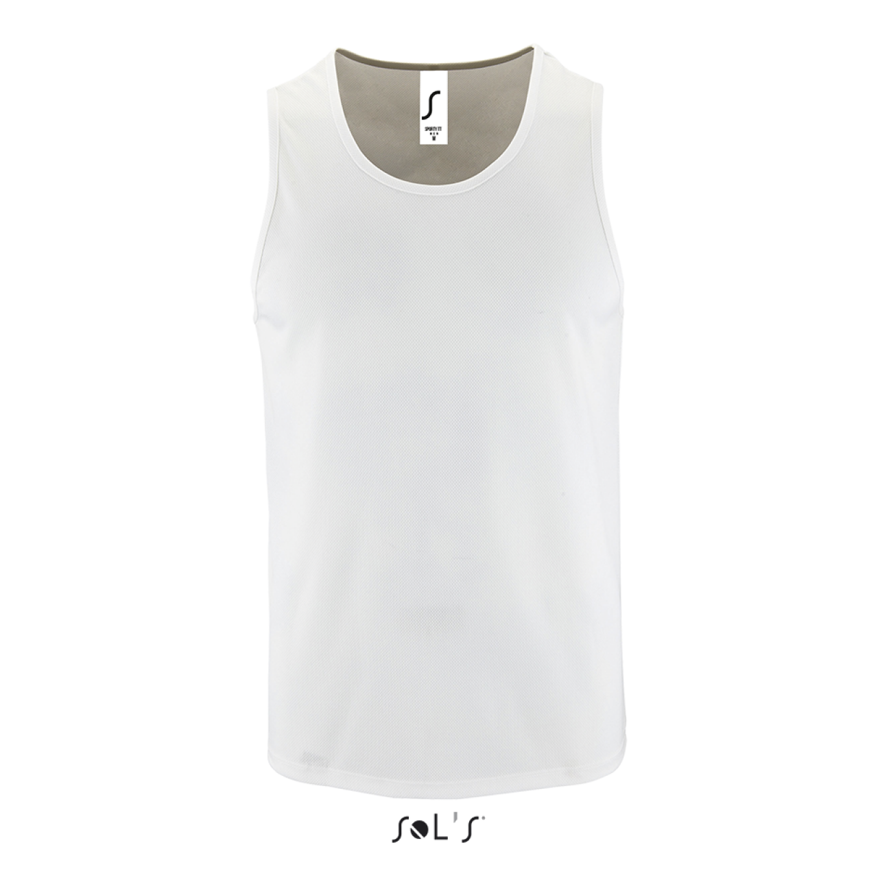 SOL'S SPORTY TT MEN - SPORTS TANK TOP - White - colorimageurl