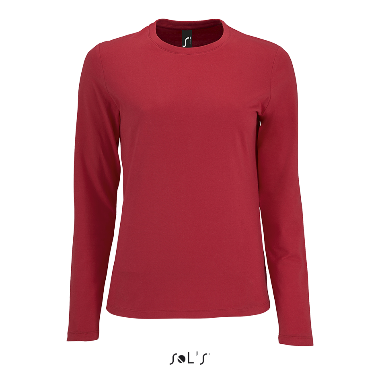SOL'S IMPERIAL LSL WOMEN - LONG-SLEEVE T-SHIRT - Red - colorimageurl