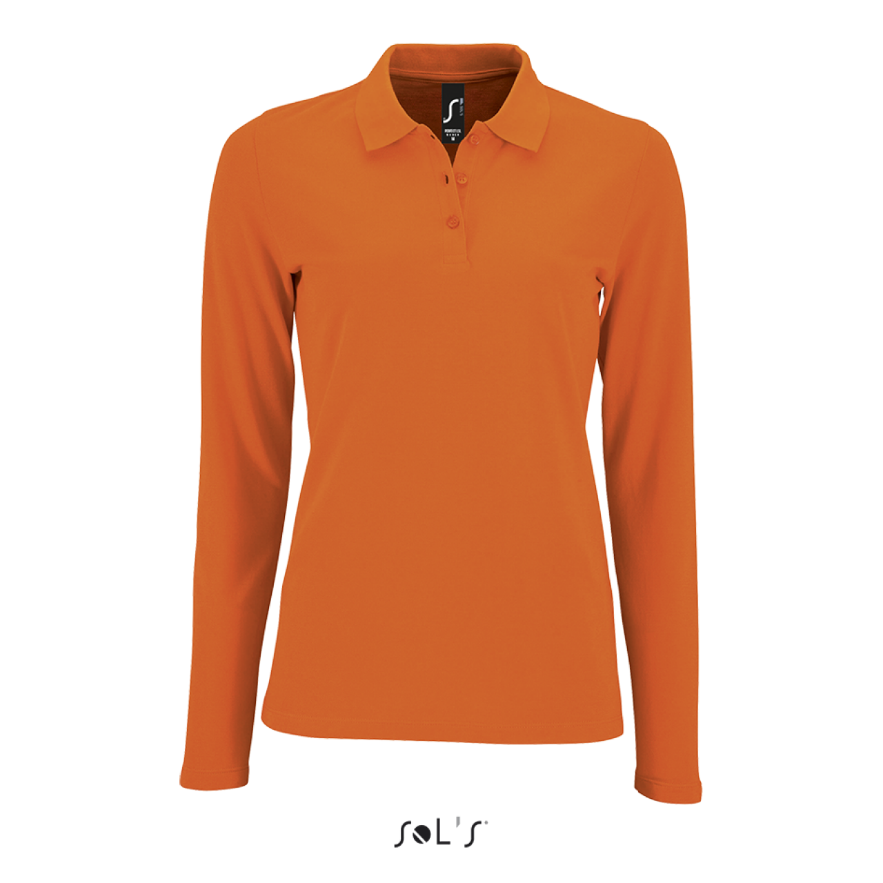 SOL'S PERFECT LSL WOMEN - LONG-SLEEVE PIQUÉ POLO SHIRT - Orange - colorimageurl