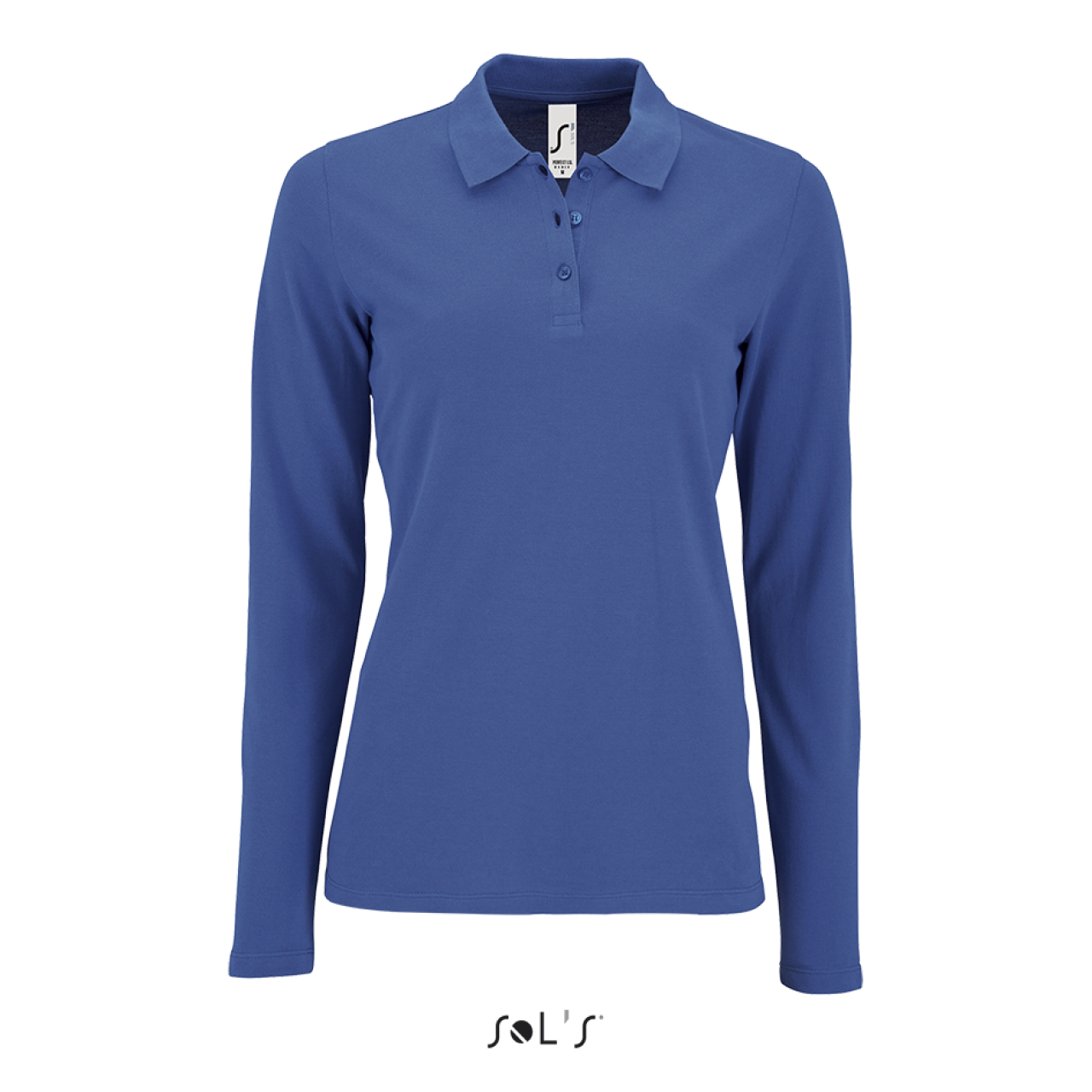 SOL'S PERFECT LSL WOMEN - LONG-SLEEVE PIQUÉ POLO SHIRT - Royal Blue - colorimageurl