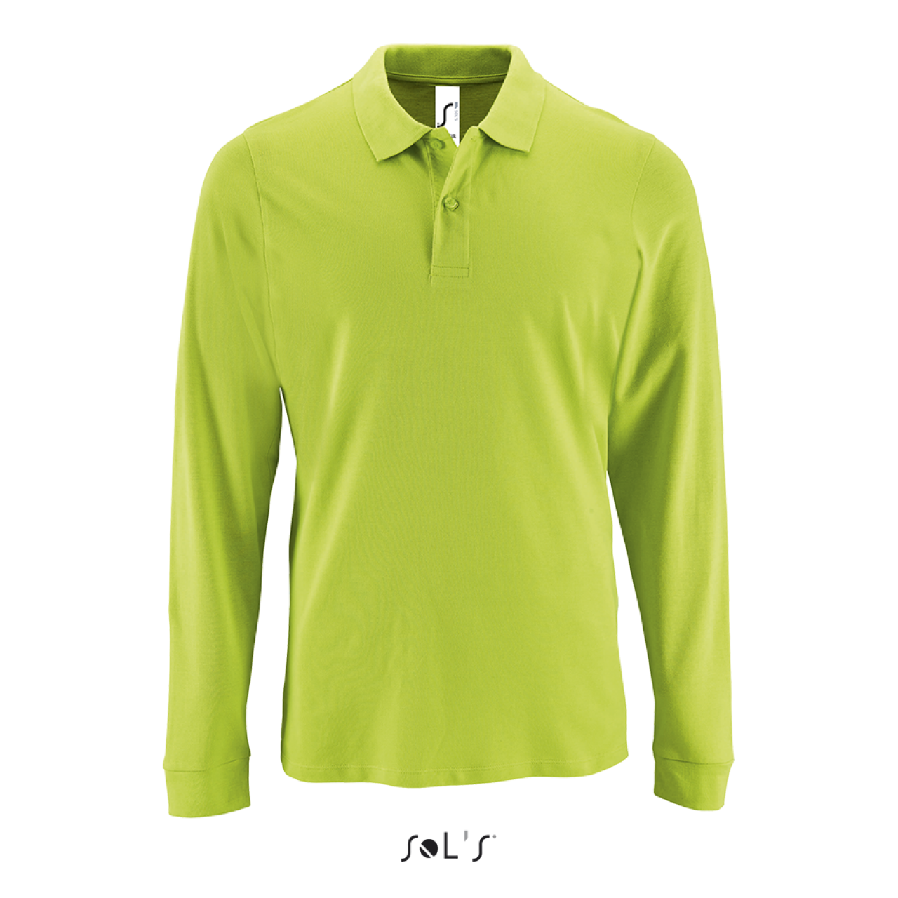 SOL'S PERFECT LSL MEN - LONG-SLEEVE PIQUÉ POLO SHIRT - Apple Green - colorimageurl