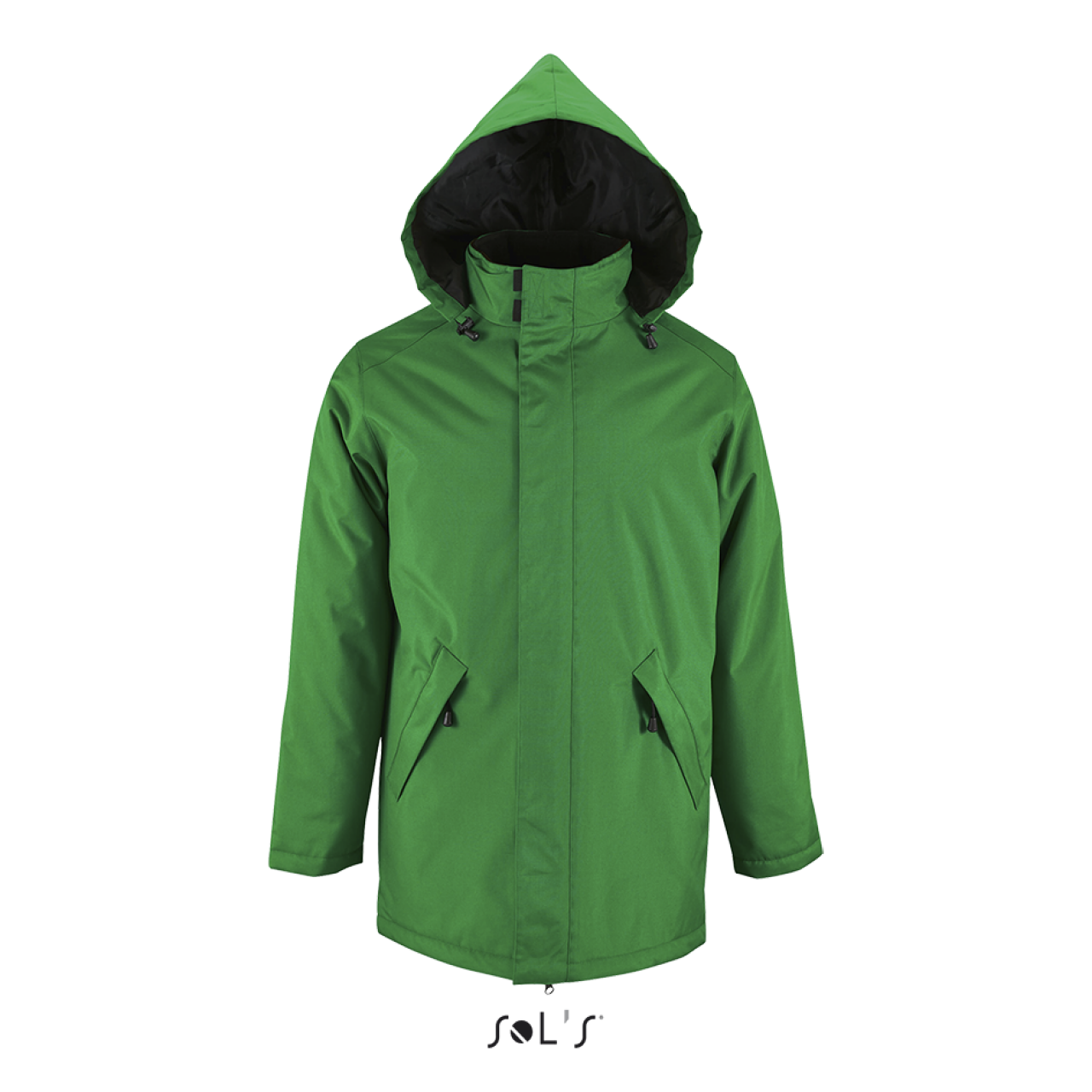 SOL'S ROBYN - UNISEX JACKET WITH PADDED LINING - Kelly Green - colorimageurl