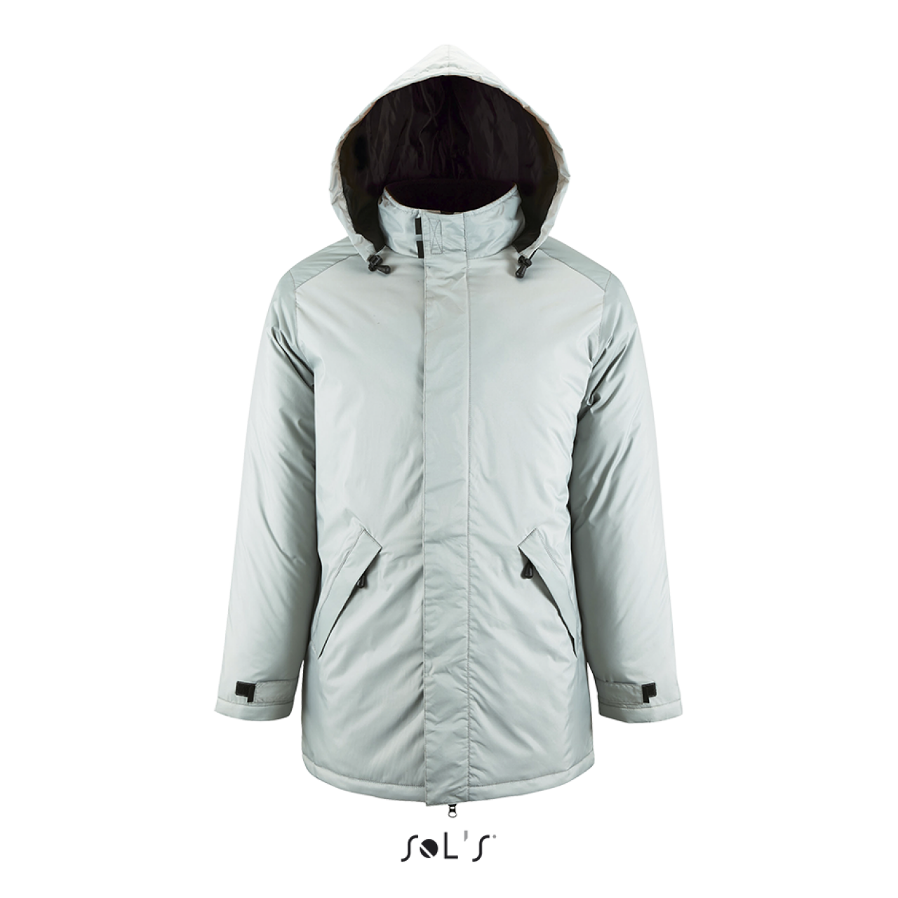 SOL'S ROBYN - UNISEX JACKET WITH PADDED LINING - Metal Grey - colorimageurl