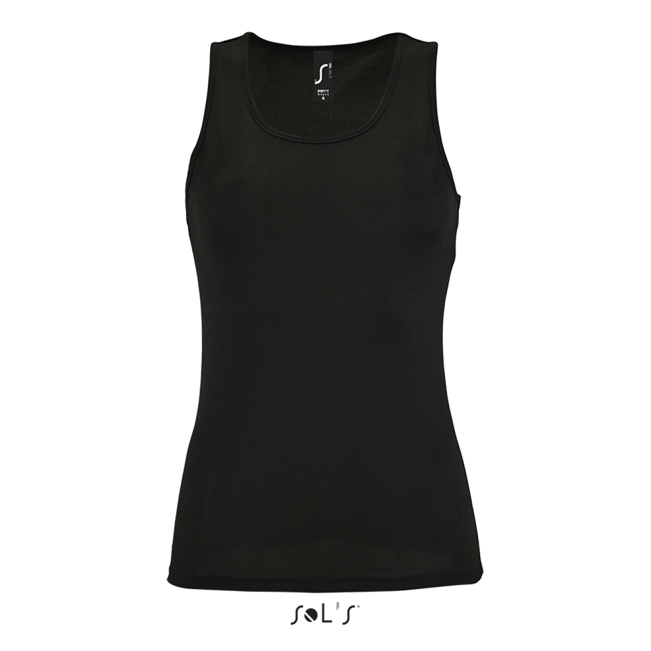 SOL'S SPORTY TT WOMEN - SPORTS TANK TOP - Black - colorimageurl