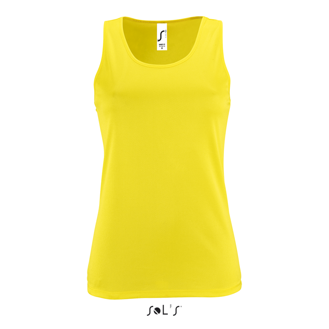 SOL'S SPORTY TT WOMEN - SPORTS TANK TOP - Neon Yellow - colorimageurl