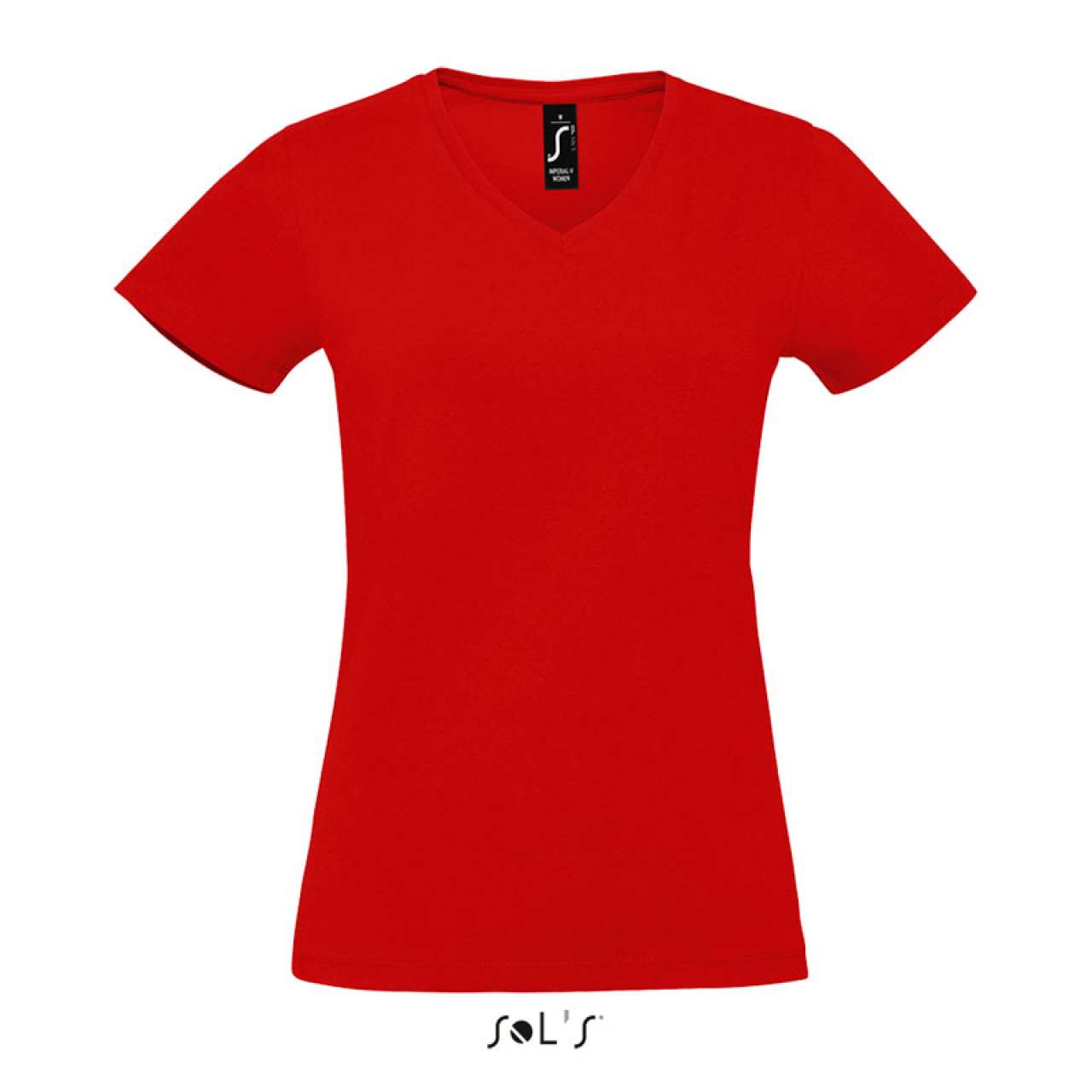 SOL'S IMPERIAL V WOMEN - V-NECK T-SHIRT - Red - colorimageurl