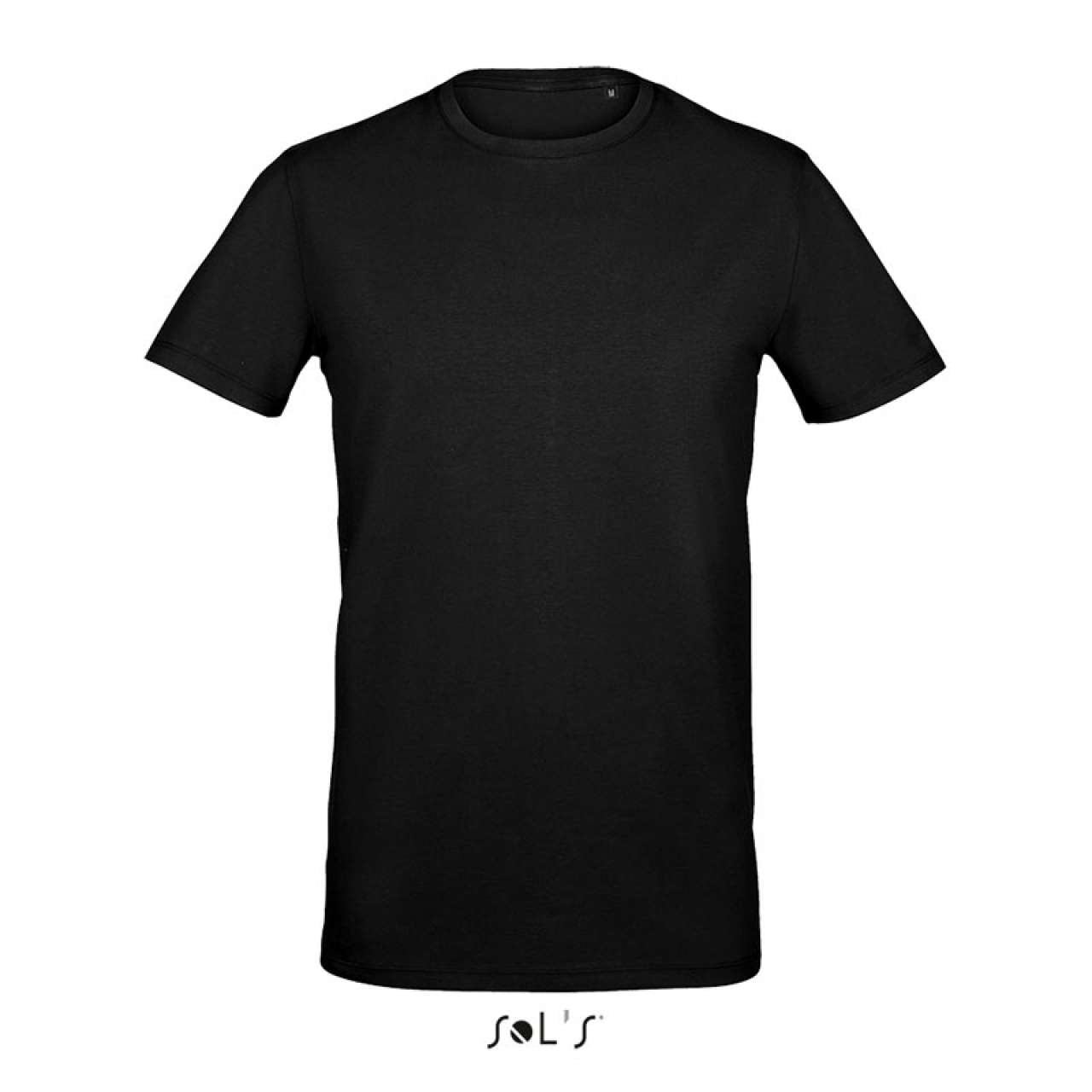 SOL'S MILLENIUM MEN - ROUND-NECK T-SHIRT - Deep Black - colorimageurl