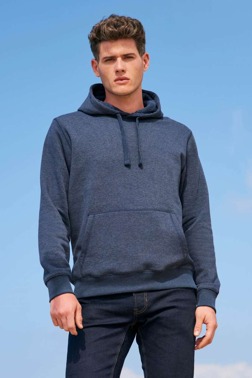 SOL'S SPENCER - HOODED SWEATSHIRT - Black - modelimageurl