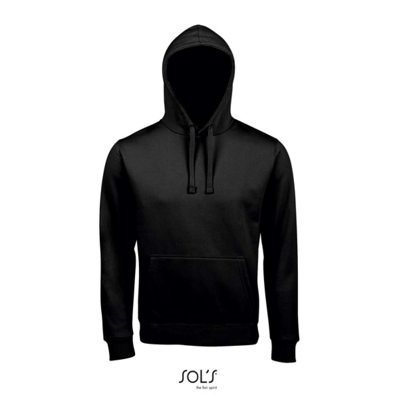 SOL'S SPENCER - HOODED SWEATSHIRT - Black - colorimageurl