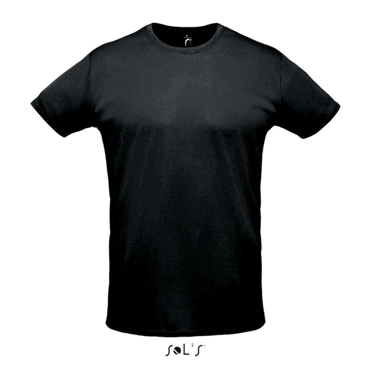 SOL'S SPRINT - UNISEX SPORT T-SHIRT - Black - colorimageurl