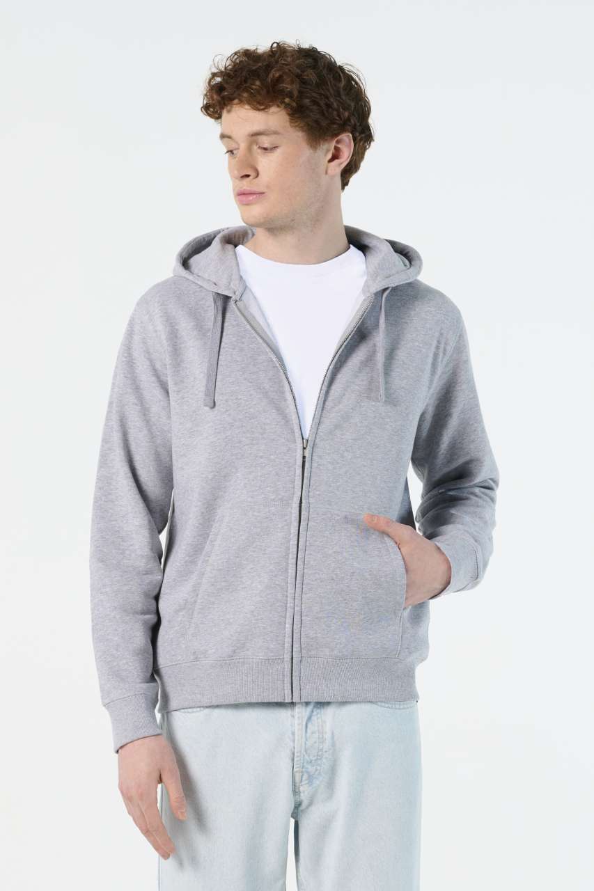 SOL'S SPIKE MEN - ZIP HOODIE - Black - modelimageurl