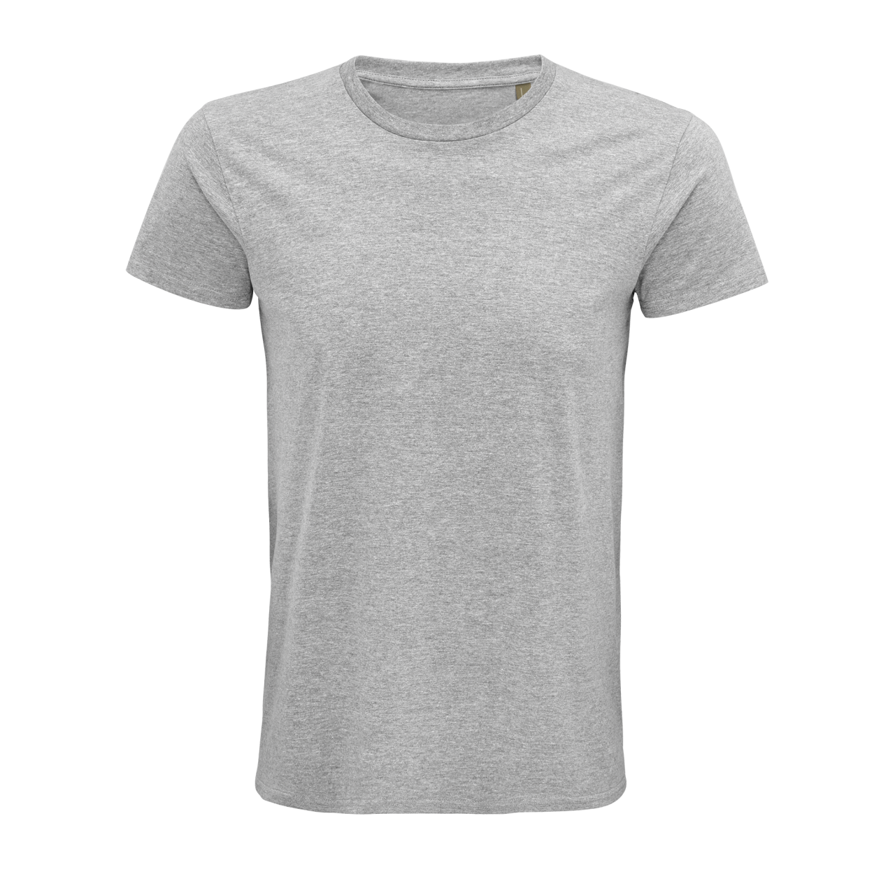 SOL'S PIONEER MEN - ROUND-NECK FITTED JERSEY T-SHIRT - Grey Melange - colorimageurl