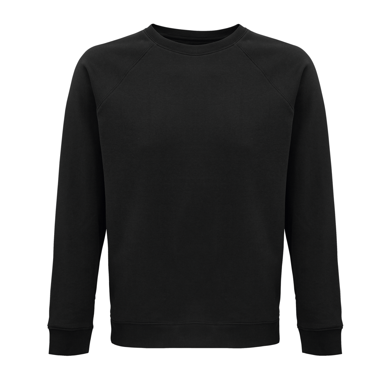 SOL'S SPACE - UNISEX ROUND-NECK SWEATSHIRT - Black - colorimageurl