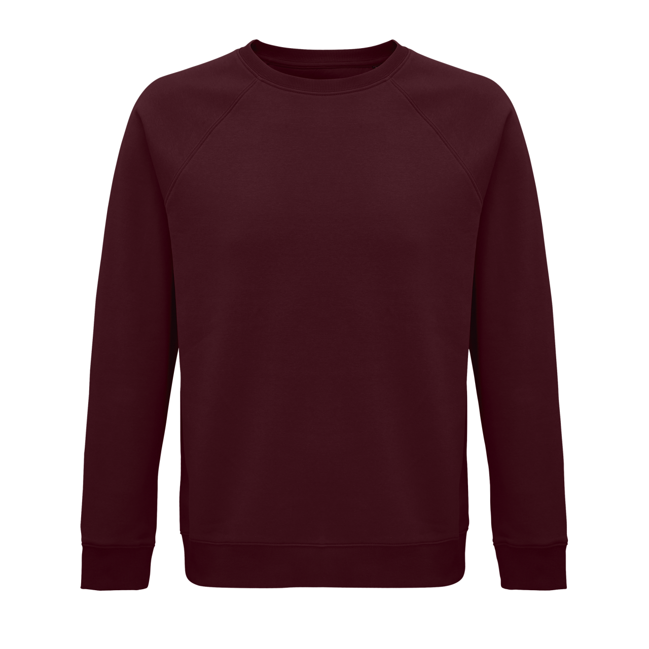 SOL'S SPACE - UNISEX ROUND-NECK SWEATSHIRT - Burgundy - colorimageurl