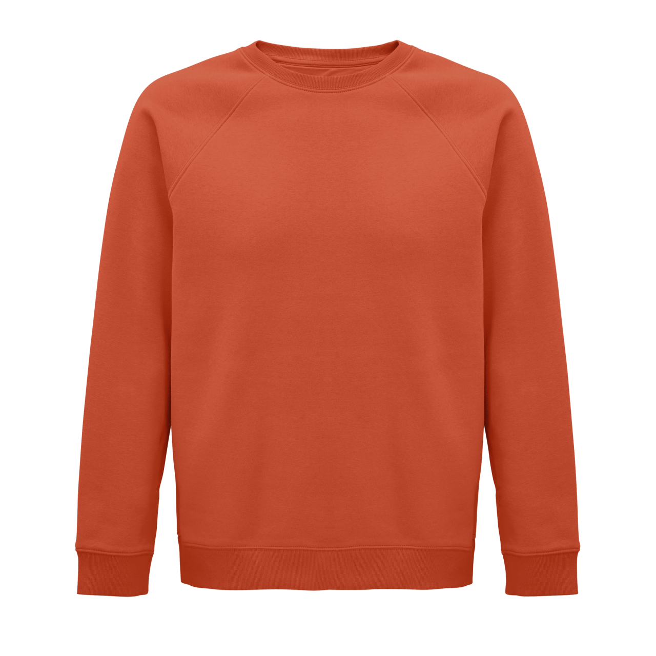 SOL'S SPACE - UNISEX ROUND-NECK SWEATSHIRT - Burnt Orange - colorimageurl