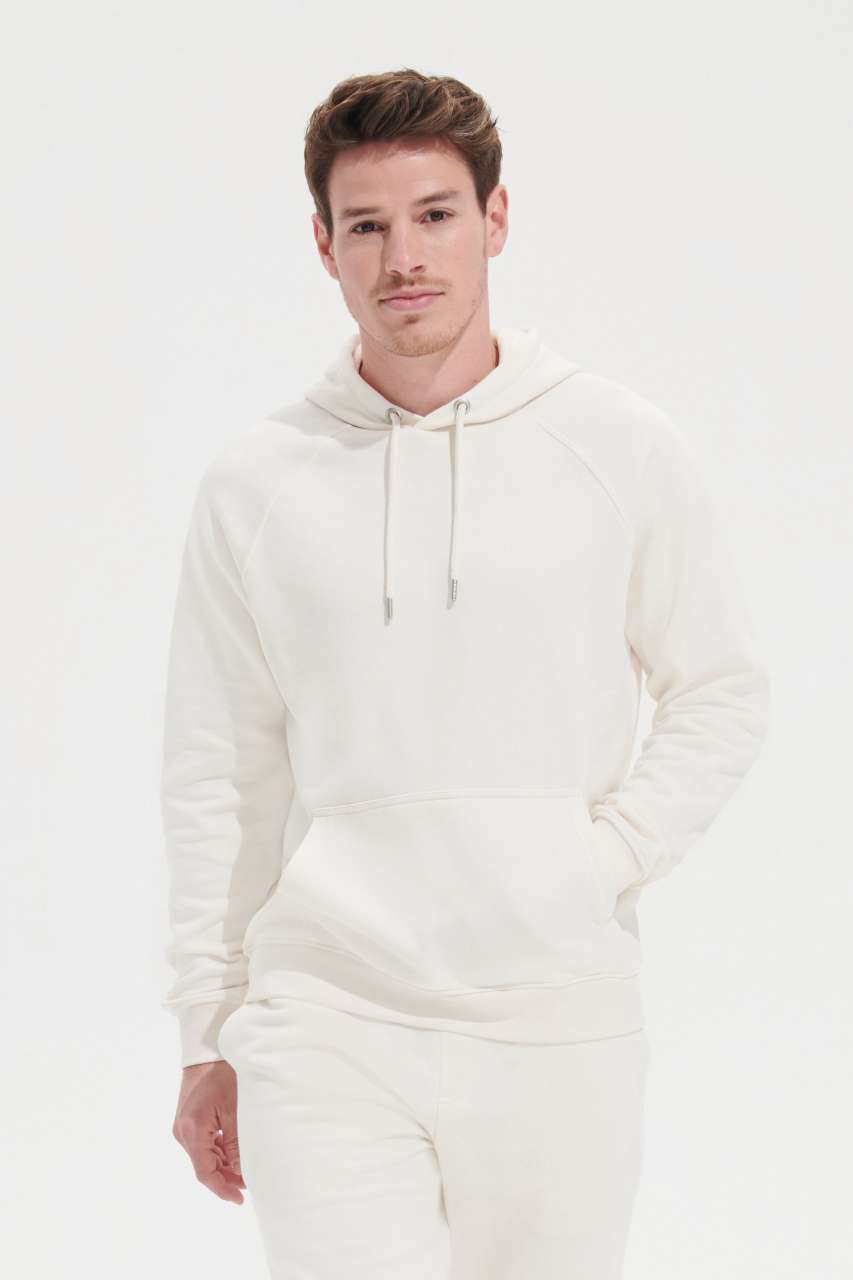 SOL'S STELLAR - UNISEX HOODED SWEATSHIRT - Black - modelimageurl