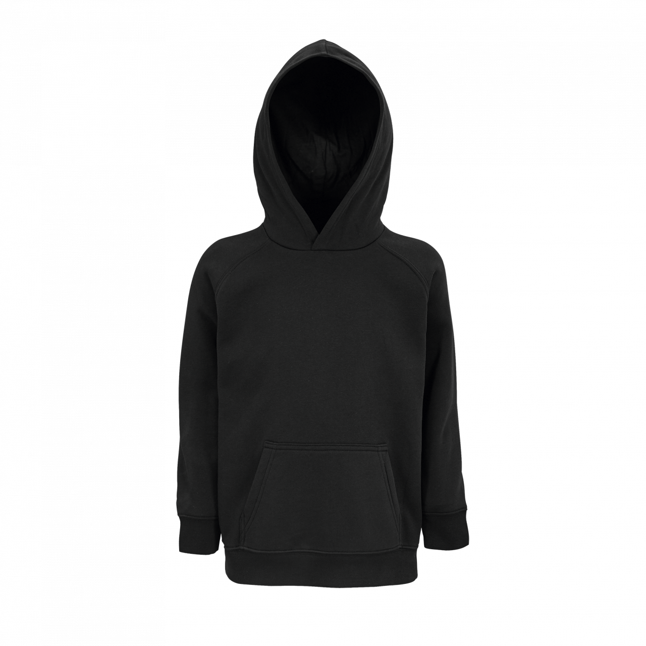 SOL'S STELLAR KID - HOODED SWEATSHIRT - Black - colorimageurl
