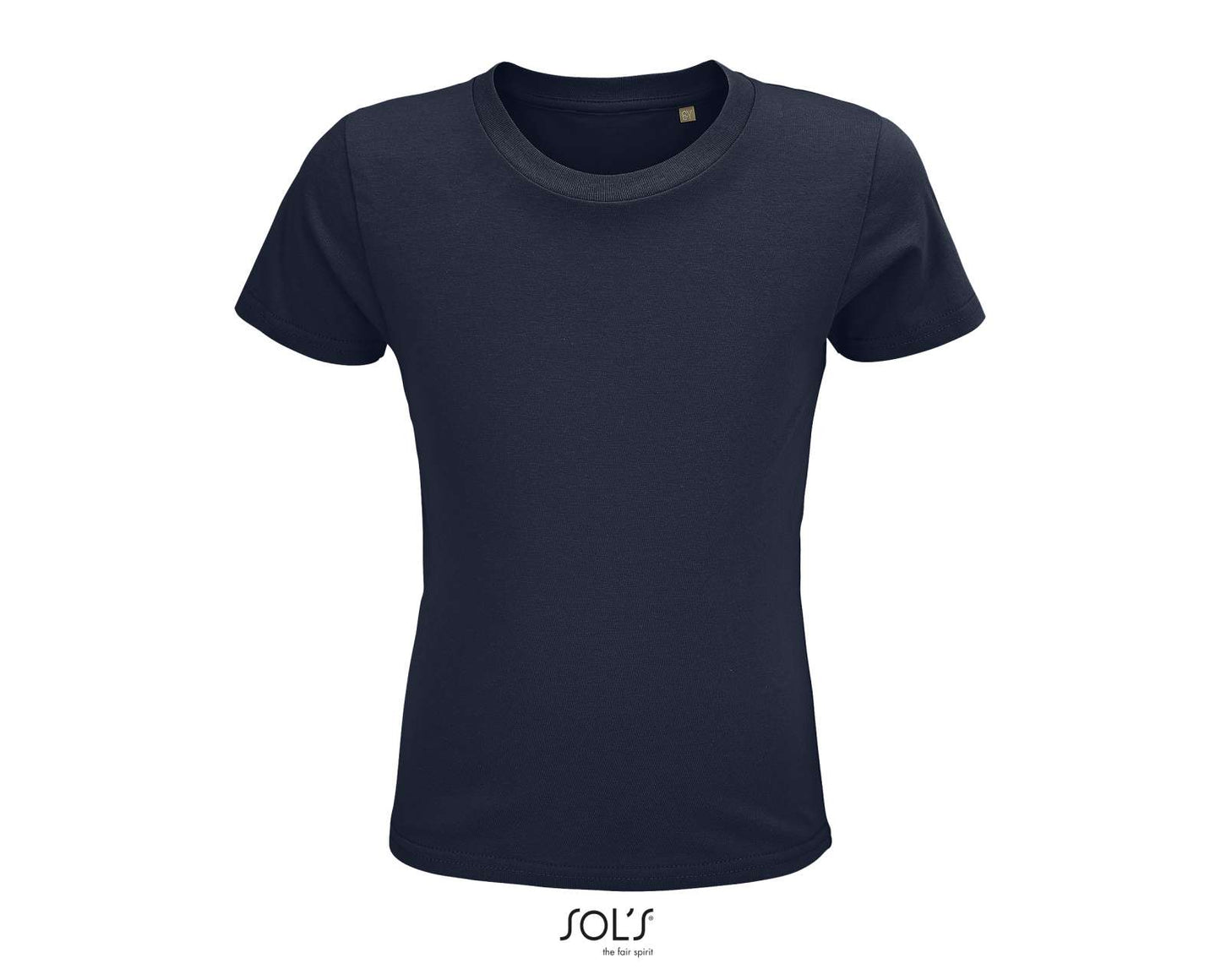 SOL'S CRUSADER KIDS' - ROUND-NECK FITTED JERSEY T-SHIRT - French Navy - colorimageurl