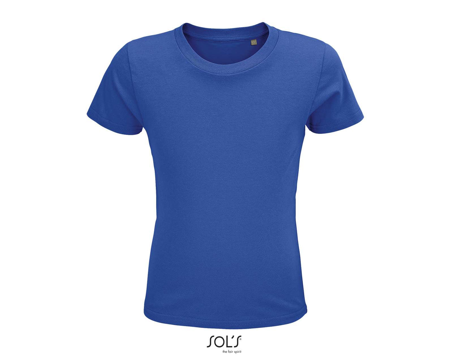 SOL'S CRUSADER KIDS' - ROUND-NECK FITTED JERSEY T-SHIRT - Royal Blue - colorimageurl