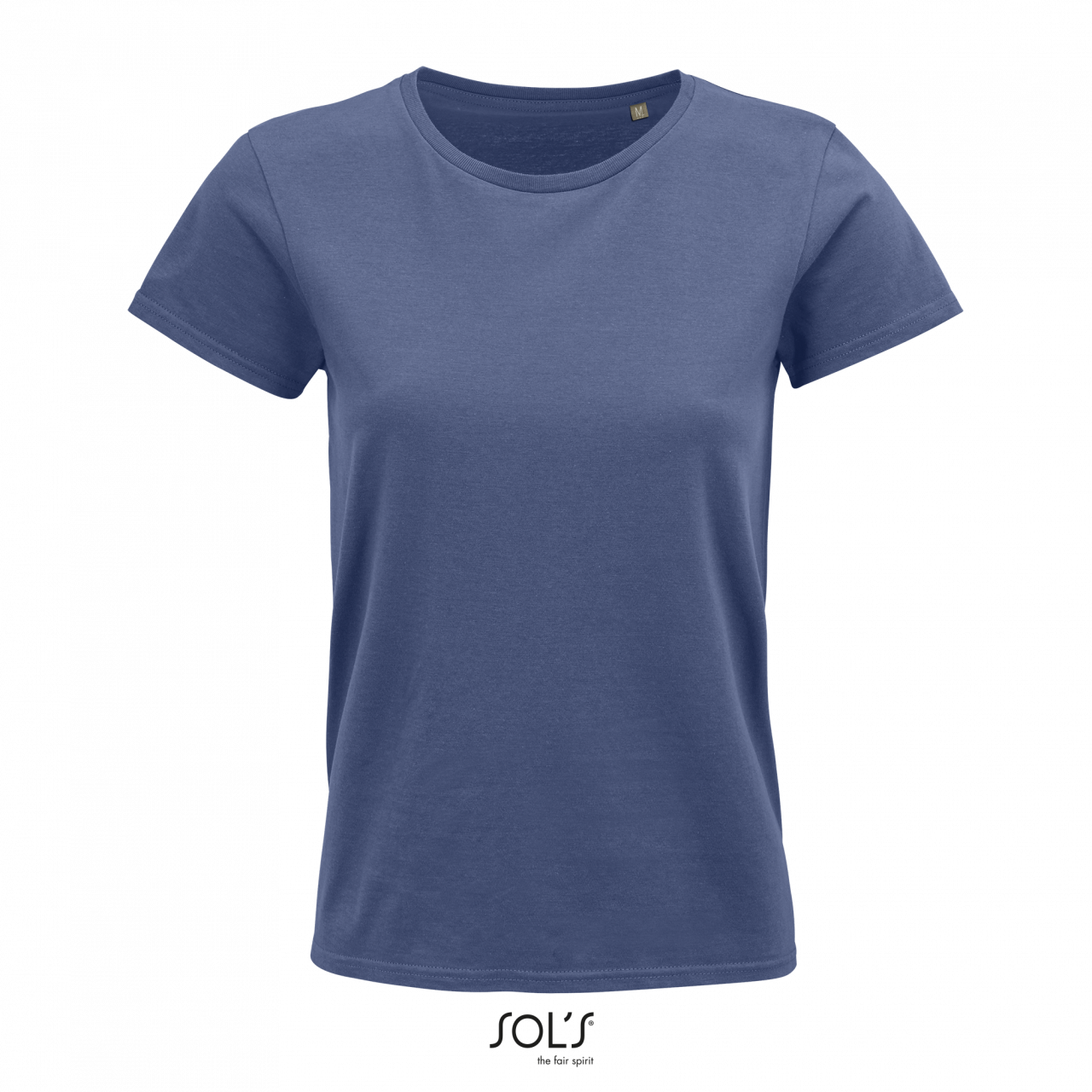 SOL'S CRUSADER WOMEN - ROUND-NECK FITTED JERSEY T-SHIRT - Denim - colorimageurl