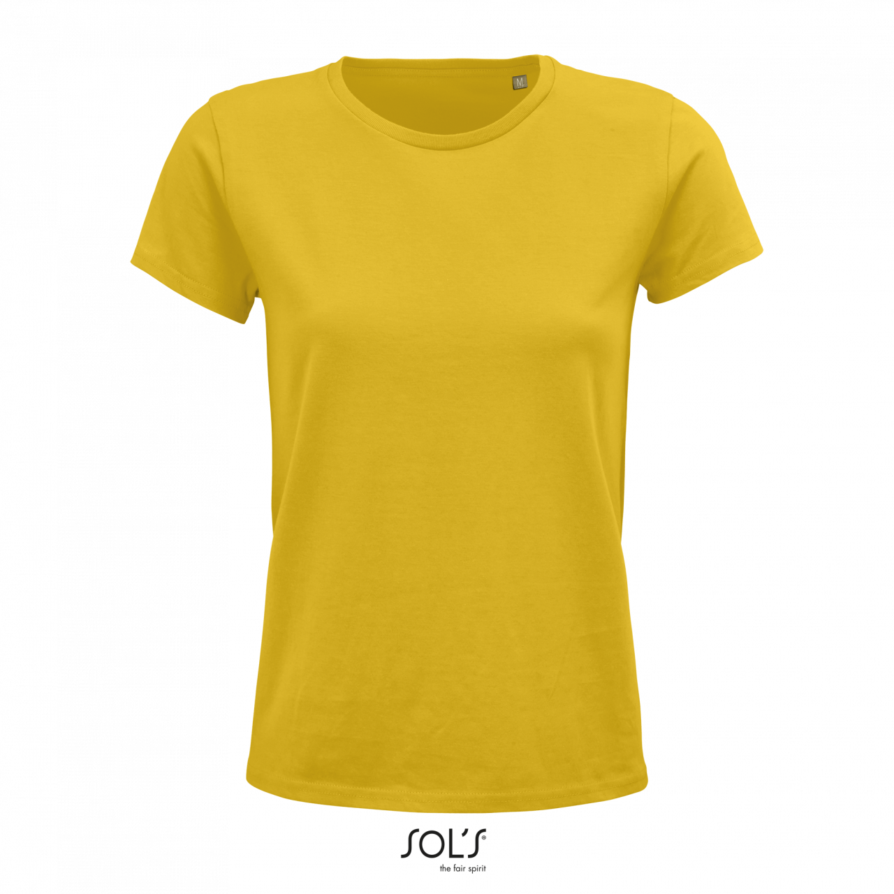 SOL'S CRUSADER WOMEN - ROUND-NECK FITTED JERSEY T-SHIRT - Gold - colorimageurl