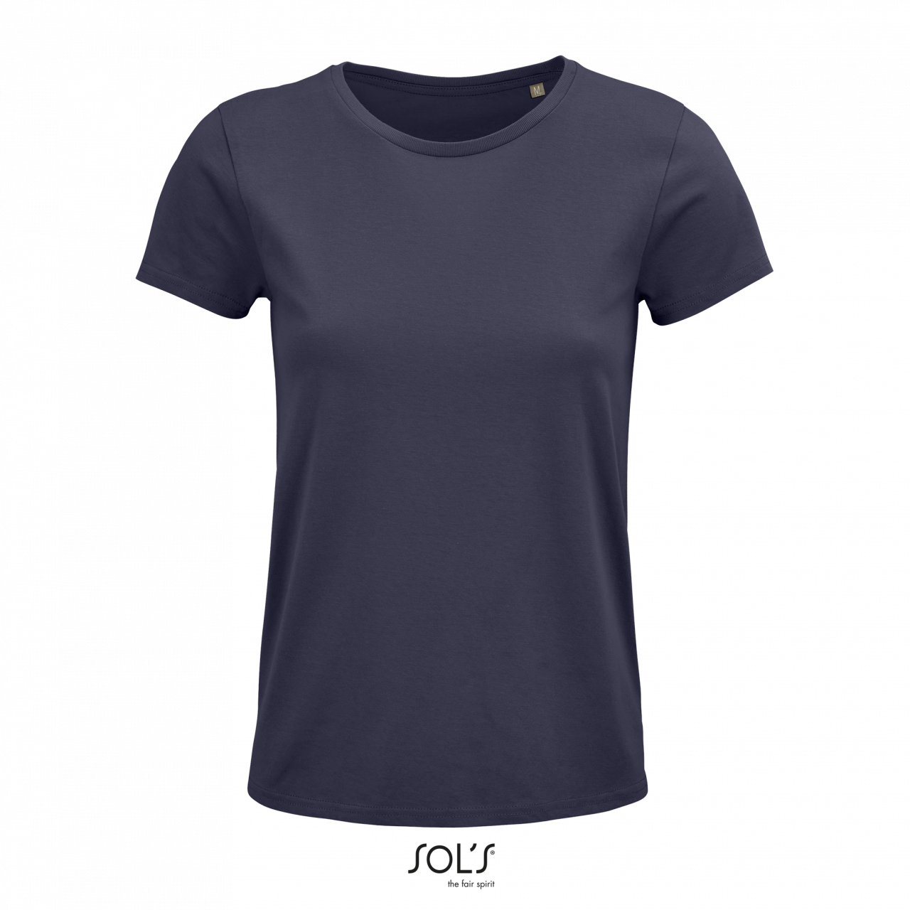 SOL'S CRUSADER WOMEN - ROUND-NECK FITTED JERSEY T-SHIRT - Mouse Grey - colorimageurl