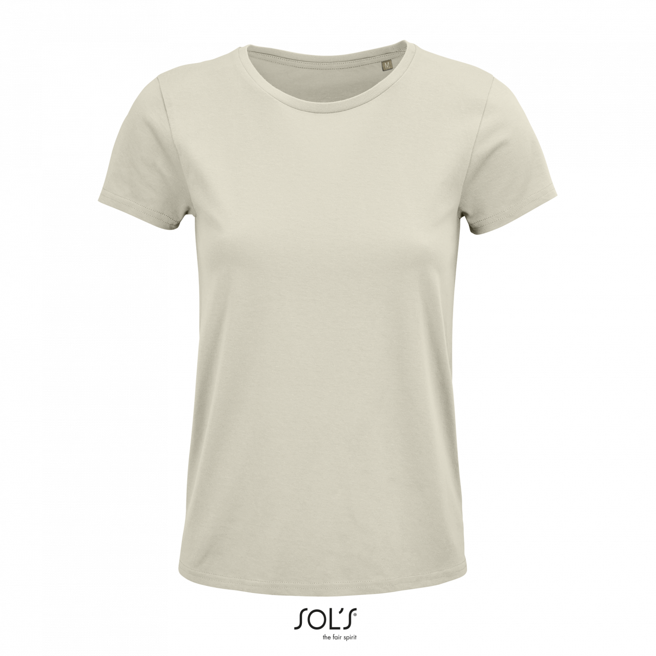 SOL'S CRUSADER WOMEN - ROUND-NECK FITTED JERSEY T-SHIRT - Natural - colorimageurl