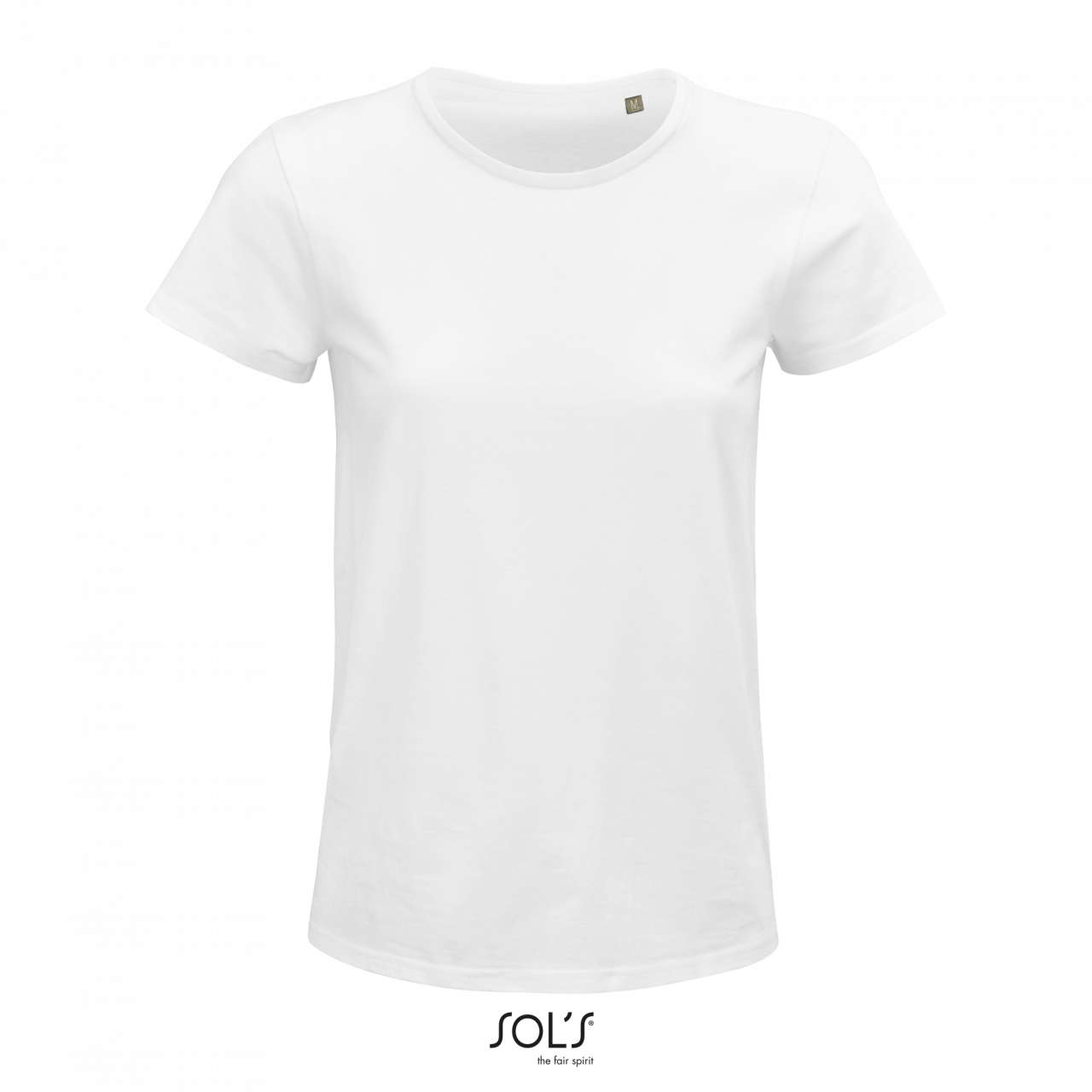 SOL'S CRUSADER WOMEN - ROUND-NECK FITTED JERSEY T-SHIRT - White - colorimageurl