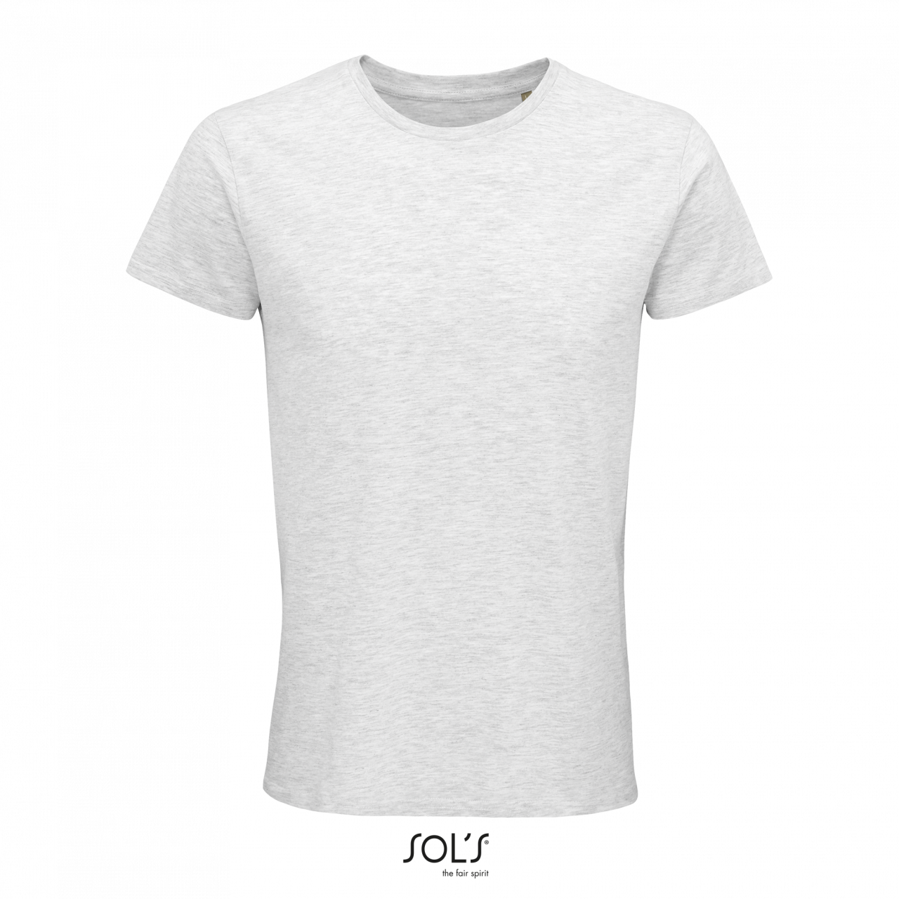 SOL'S CRUSADER MEN - ROUND-NECK FITTED JERSEY T-SHIRT - Ash - colorimageurl